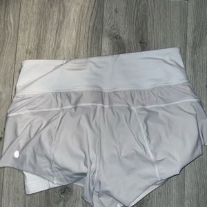Lululemon White Shorts